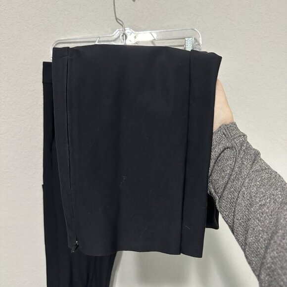 Athleta Black Pants High Waist Womens Size 10 Zip Pant Leg Water Wicking - Picture 6 of 9